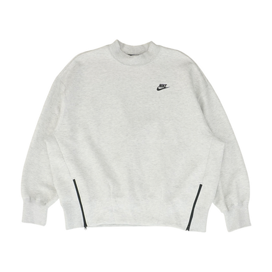 Gray Solid Sweatshirt Pullover