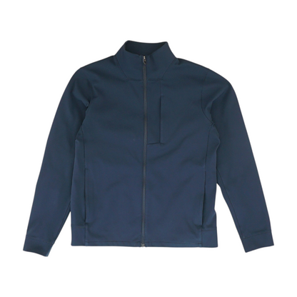 Navy Solid Active Jacket