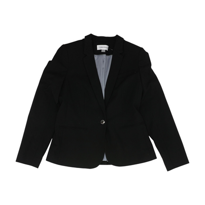 Black Petite Solid Blazer