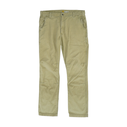Beige Straight Pants