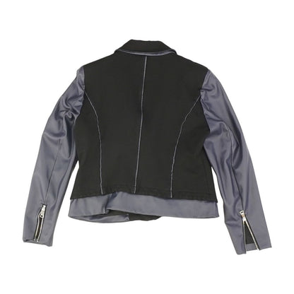 Black Solid Blazer