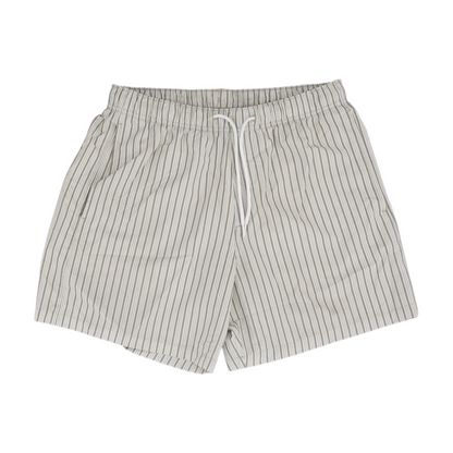 Tan Striped Swim Bottom