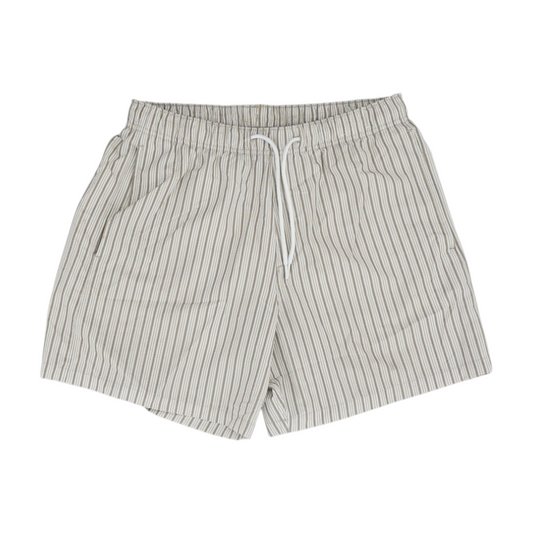 Tan Striped Swim Bottom