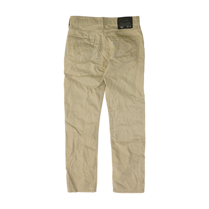 514 Beige Straight Jeans
