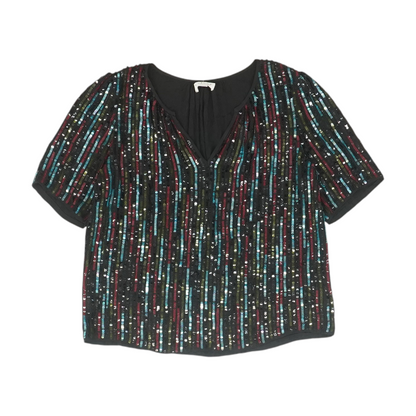 Black Striped Blouse