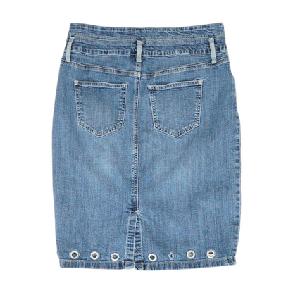 Blue Mini Skirt