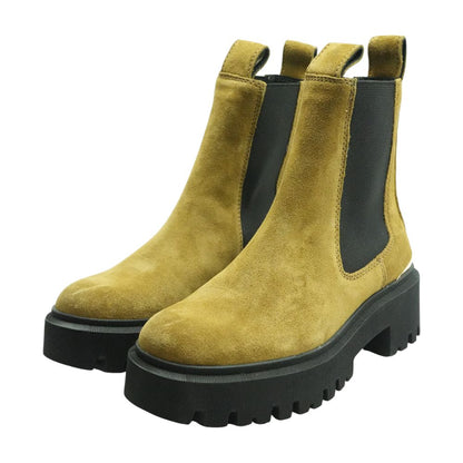 Tan Suede Chelsea Boots