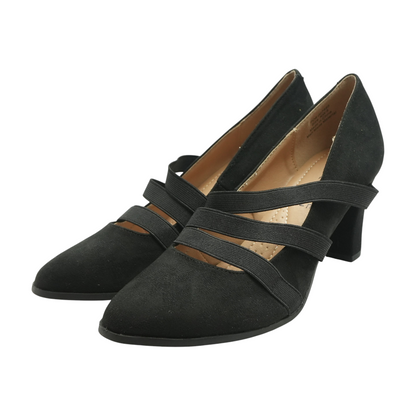 Black Block Heels
