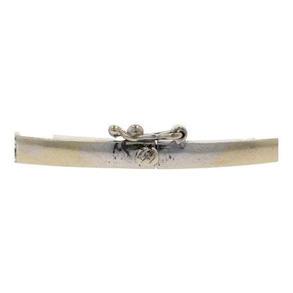 1/4 Ct 14K White Gold Round Diamond Bangle Bracelet
