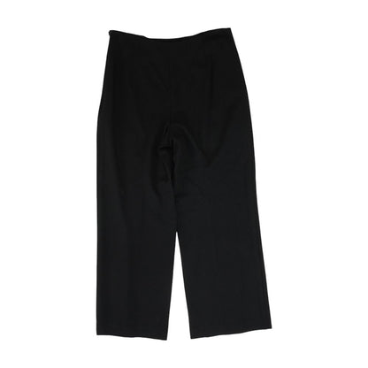 Black Solid Dress Pants