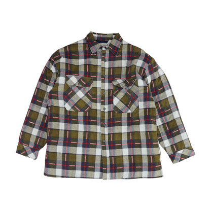 Olive Plaid Jacket