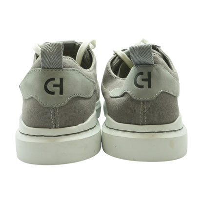 Gray Lace Up Casual Shoes