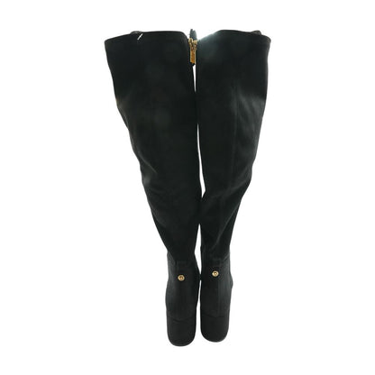 Black Knee High Boots