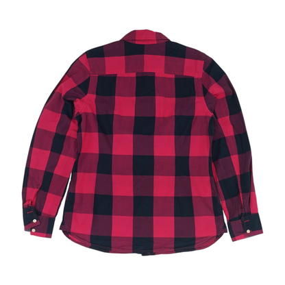 Pink Check Button Down