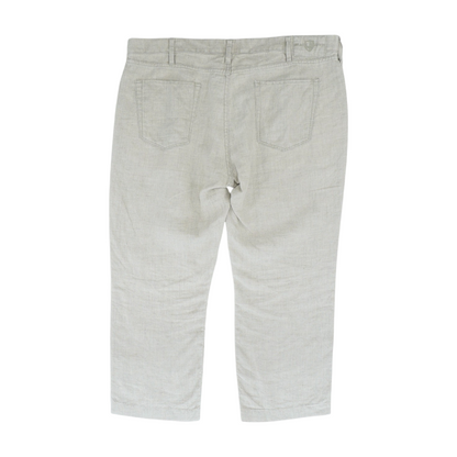 Beige Regular Pants