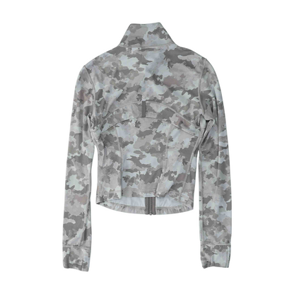 Gray Camo Active Jacket