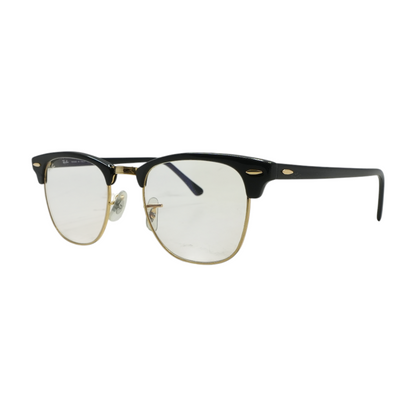 Black Clubmaster Browline Prescription Eyewear