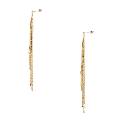 Gold Tone Adhara Drop Earrings