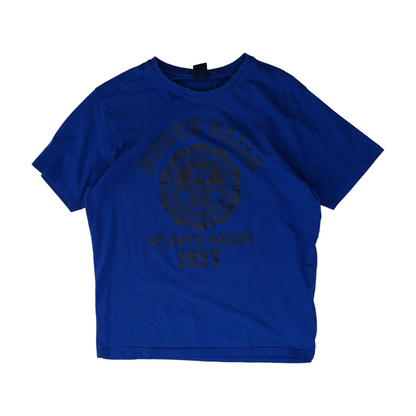 Blue Solid T-Shirt