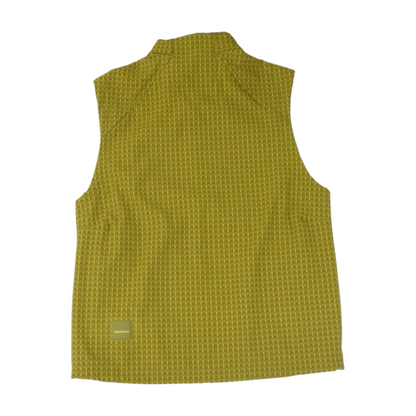 Green Geometric Active Vest