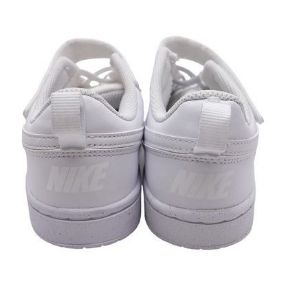 Court Borough Low Recraft White Leather Athletic Shoes
