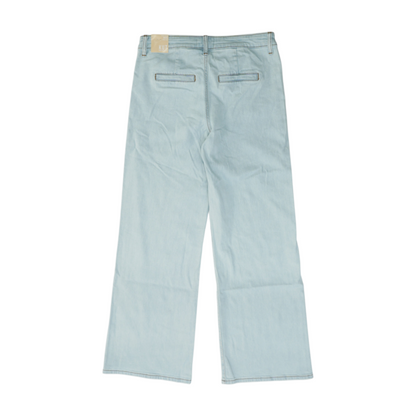Blue Wide Leg Jeans