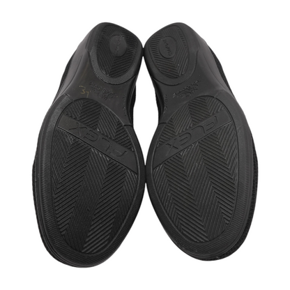 Black Slip-On Flats