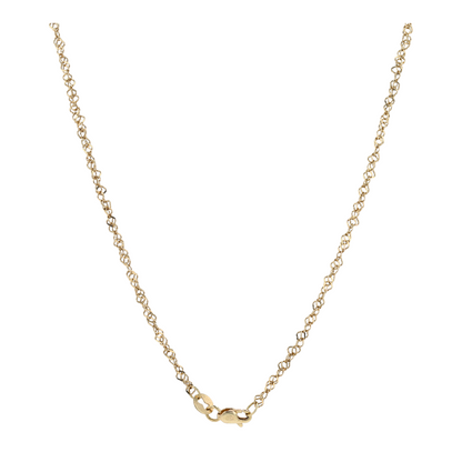 18K Yellow Gold Chain Necklace