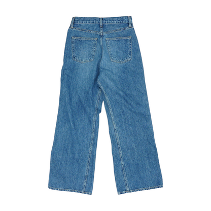 Blue Wide Leg Jeans