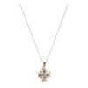 14K Two-Tone Gold Pendant Necklace