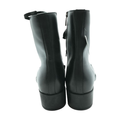 Black Palmina Lace Up Boots