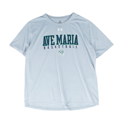 Gray Ave Maria University Solid Active T-Shirt
