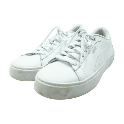 Smash Platform V2 'Triple White' Low-Top Athletic Shoes