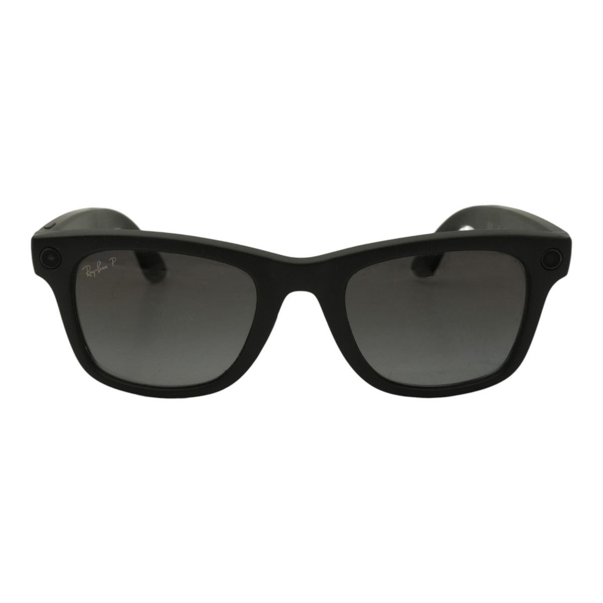 Black Wayfarer Smart Glasses