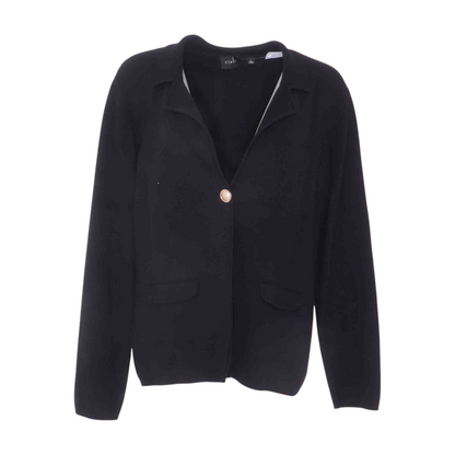 Black Cardigan Sweater