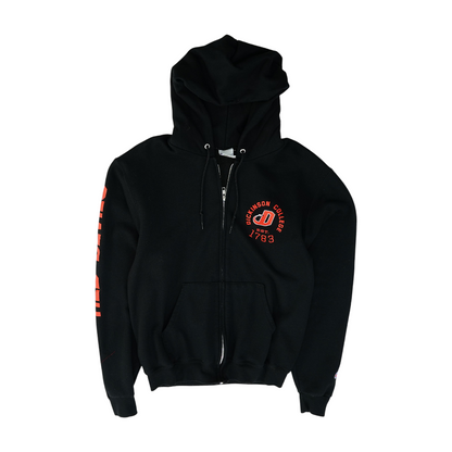 Black Dickinson College Red Devils Solid Jacket