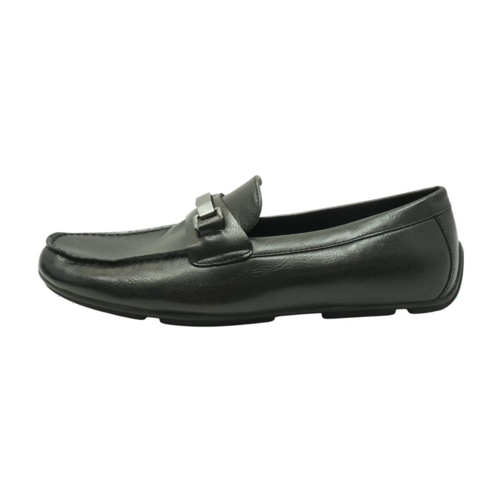 Black Slip-On Dress Shoes