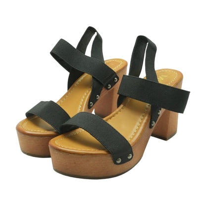 Brown Block Heels