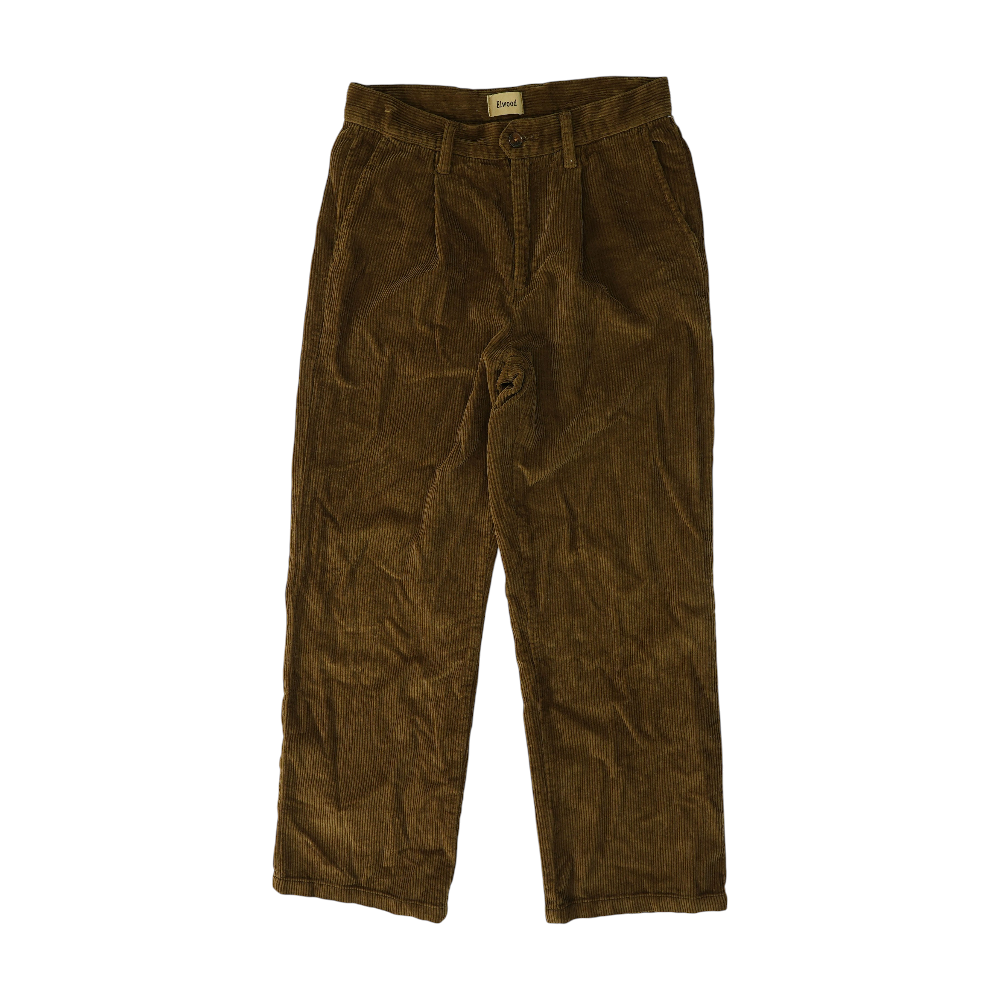 Brown Straight Pants