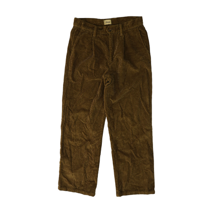 Brown Straight Pants