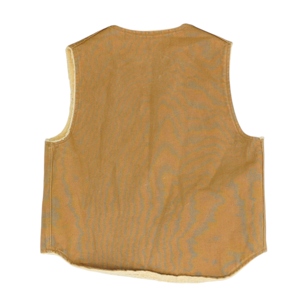 Khaki Solid Vest