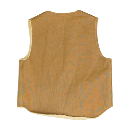 Khaki Solid Vest