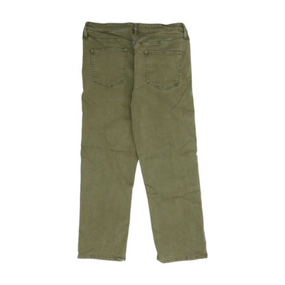 Olive Straight Jeans