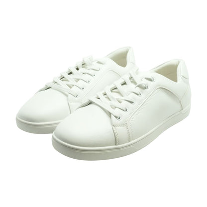 White Lace Up Casual Shoes