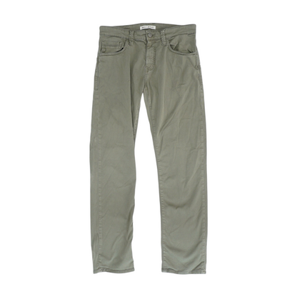 Green Straight Pants