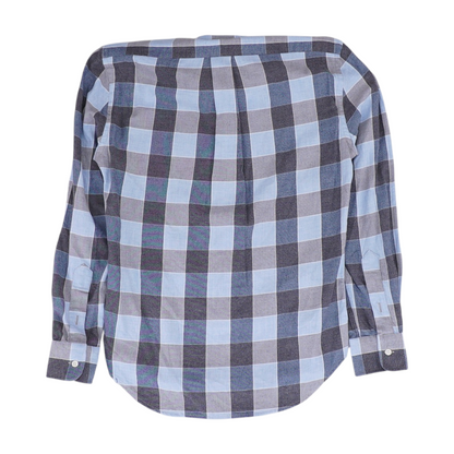 Blue Check Flannel Button Down