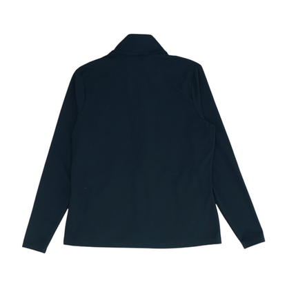 Black Solid Active Jacket