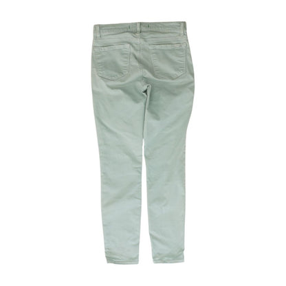 Green Five Pocket Skinny Pants