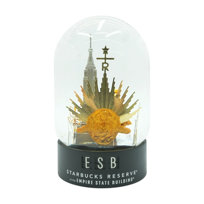Starbucks Reserve NYC Empire State Building Snow Globe