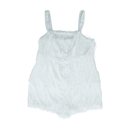 White Plus Romper